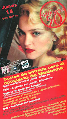 Madonna 50 Jueves 3 14 Agosto